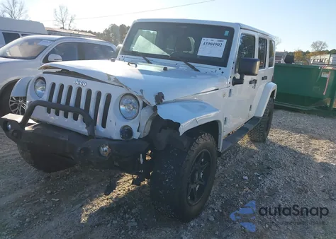 2014 Jeep Wrangler Unlimited Rubicon z USA, uszkodzony, nr VIN 1C4HJWFG4EL215197